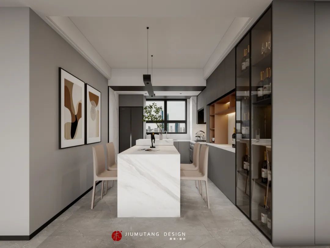 龙光•阳光华府 · 归心 · 110㎡慢生活家居丨中国潮州丨潮州市九木堂装饰设计有限公司-16