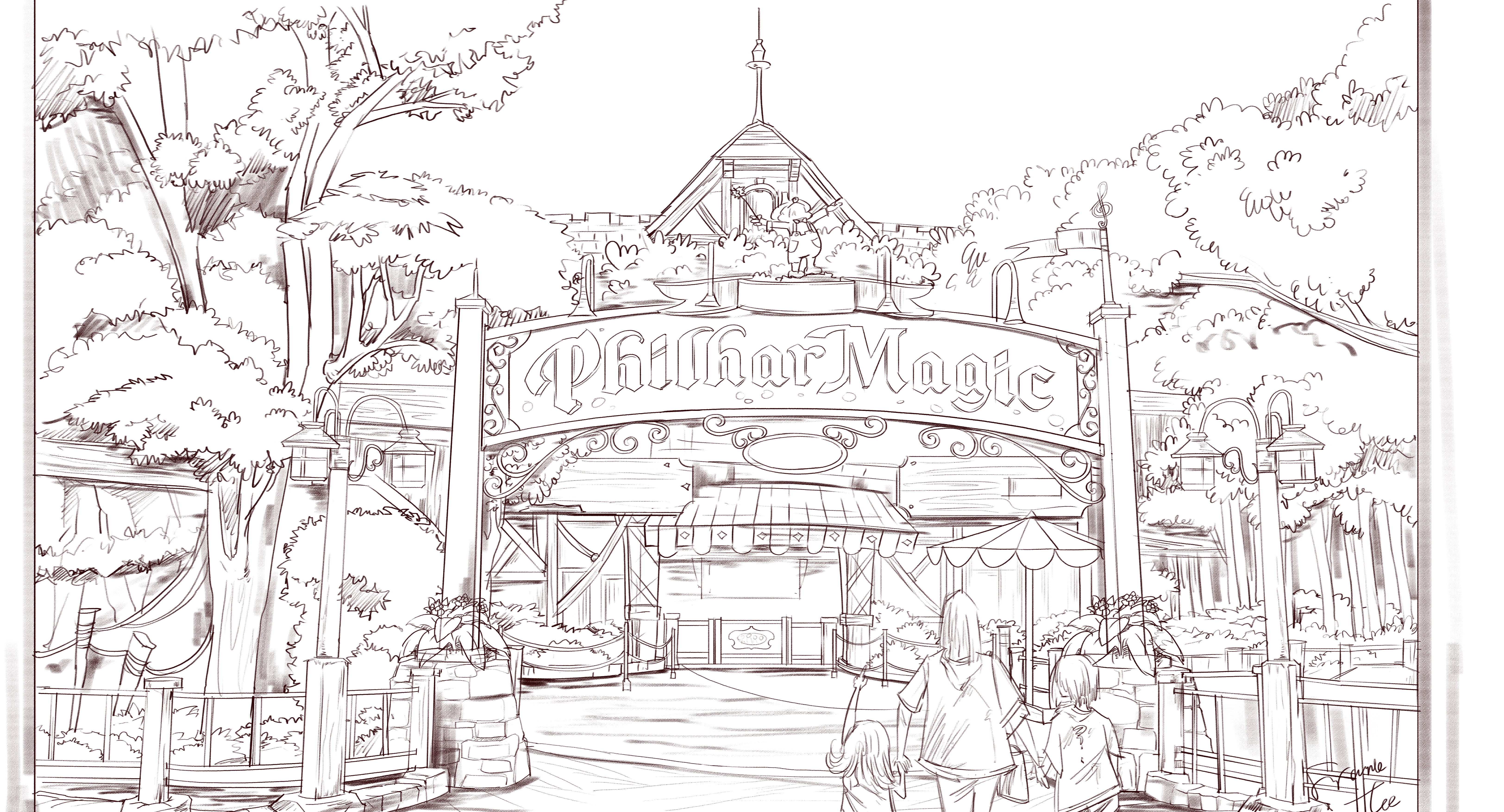 一些主题项目手绘设计-4