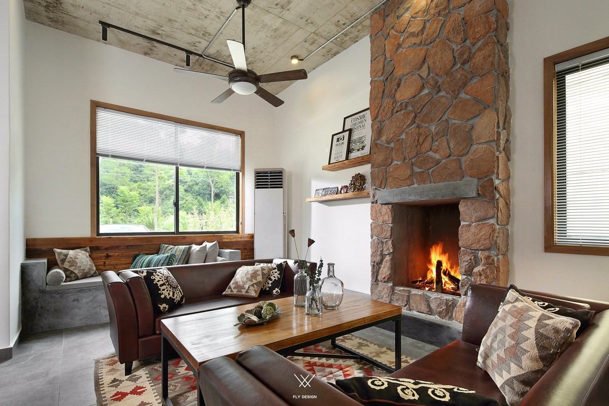 眷·桃花源——千岛湖自建工业风别墅  菲拉设计-6