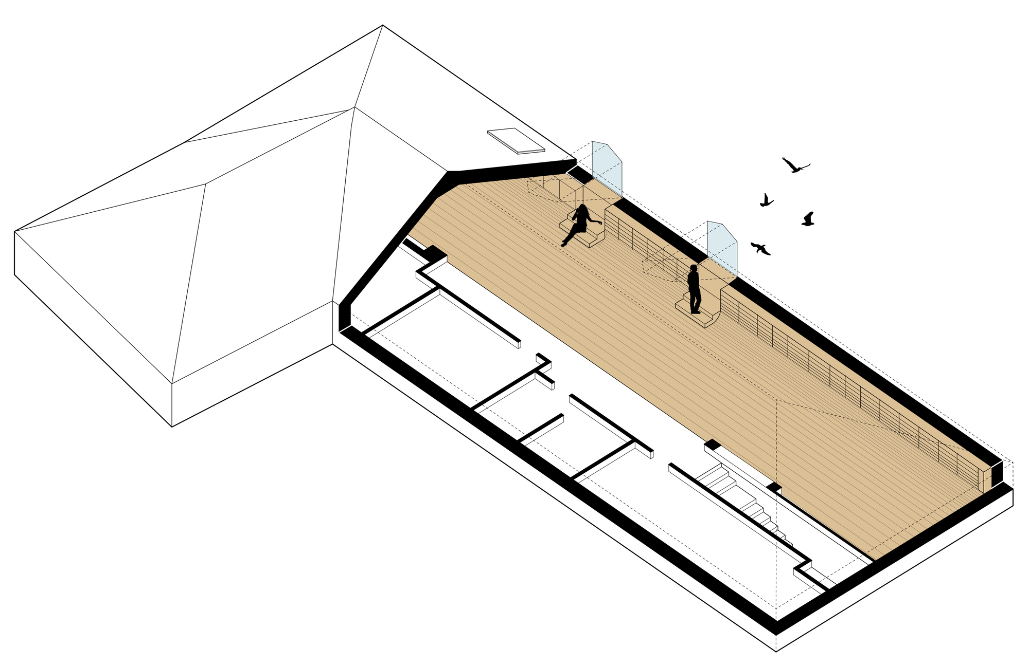 木质和地毯式公寓丨意大利都灵丨Bodà Architetti-14