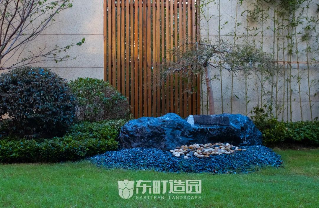 上海 70㎡中式庭院 | 枯山水涟漪映罗汉松-15