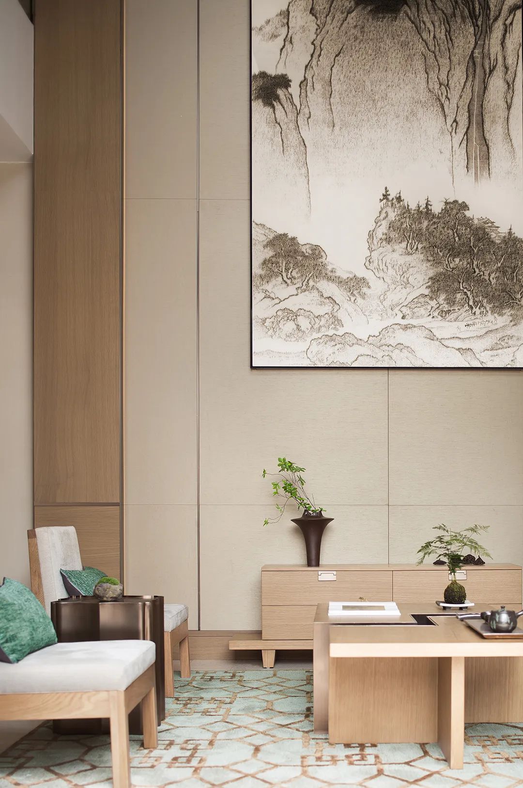 解构当代美学，重塑东方合院 | 诗意空间设计-14