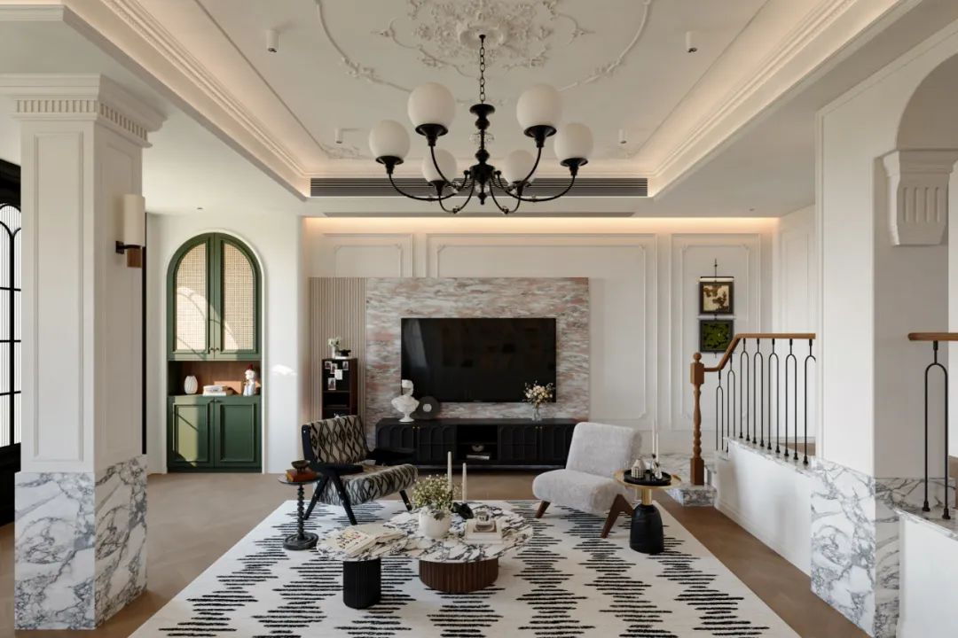 法白之境（金色地中海排屋改造）丨中国湖州丨龙庭设计-13