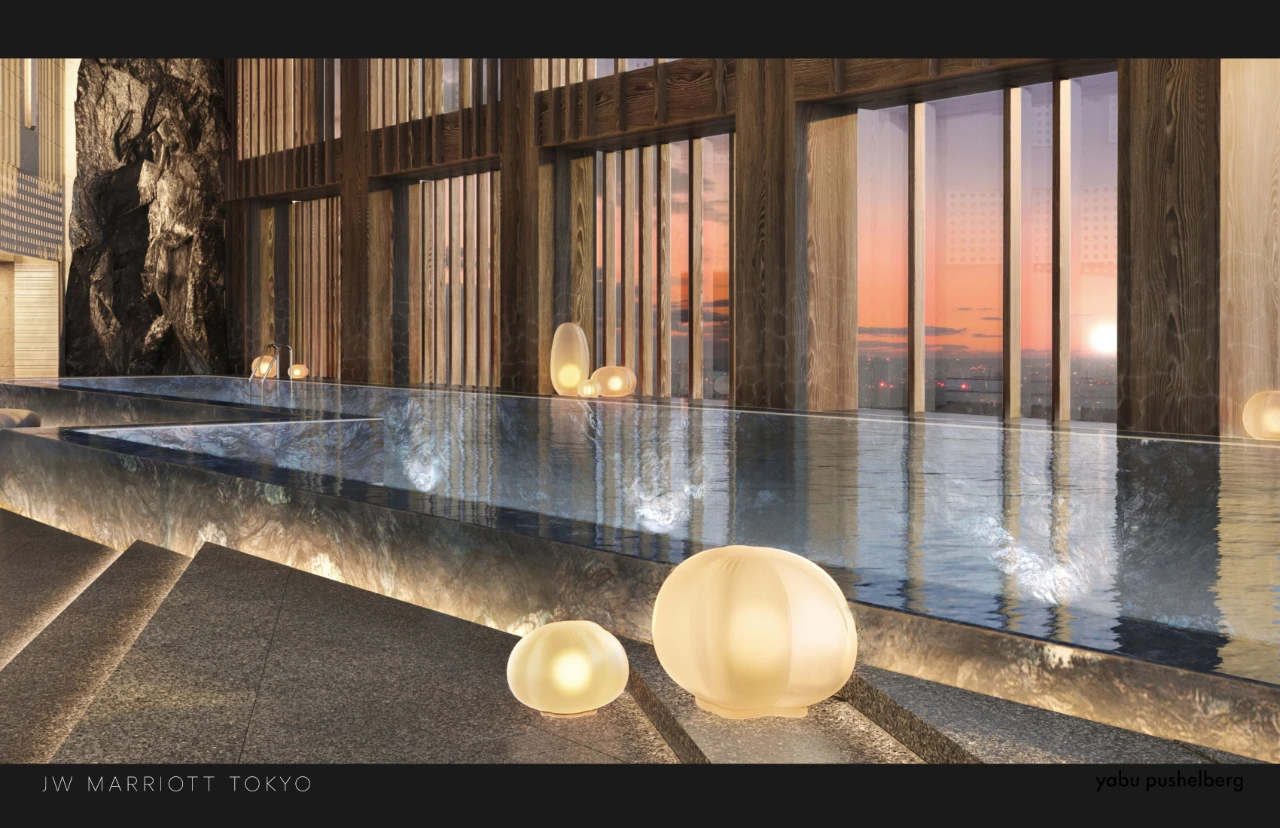 东京JW万豪酒店丨日本东京丨Yabu Pushelberg-25