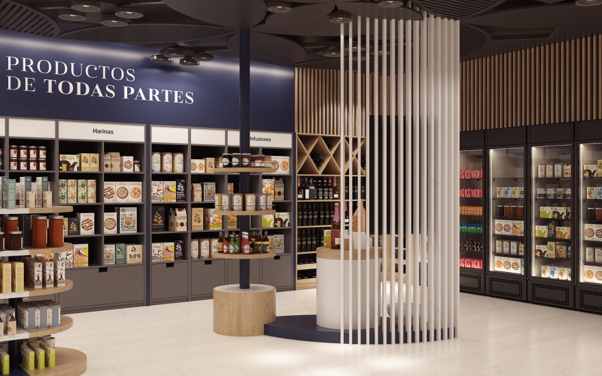 Las Camelias 食品店室内设计丨QMS Arquitectura-18