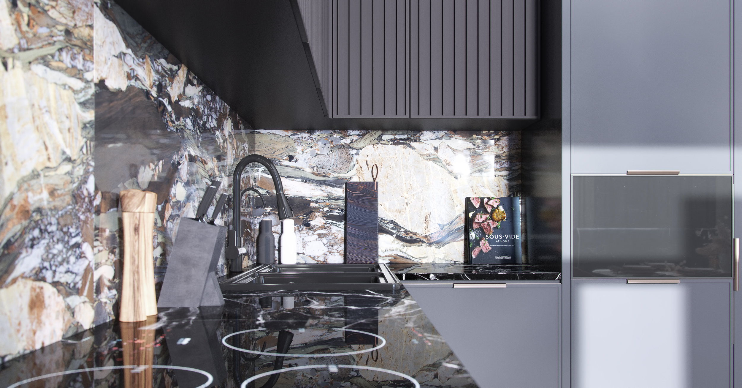 Visualization of an apartment in Moscow-4