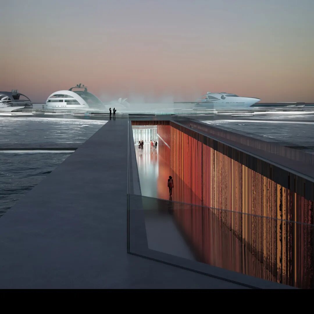 土豪沙特又出神作？450米高山里凿了个“倒立大楼”，进门先坐船钻山洞！网友：先等TheLine建成再说吧……-64