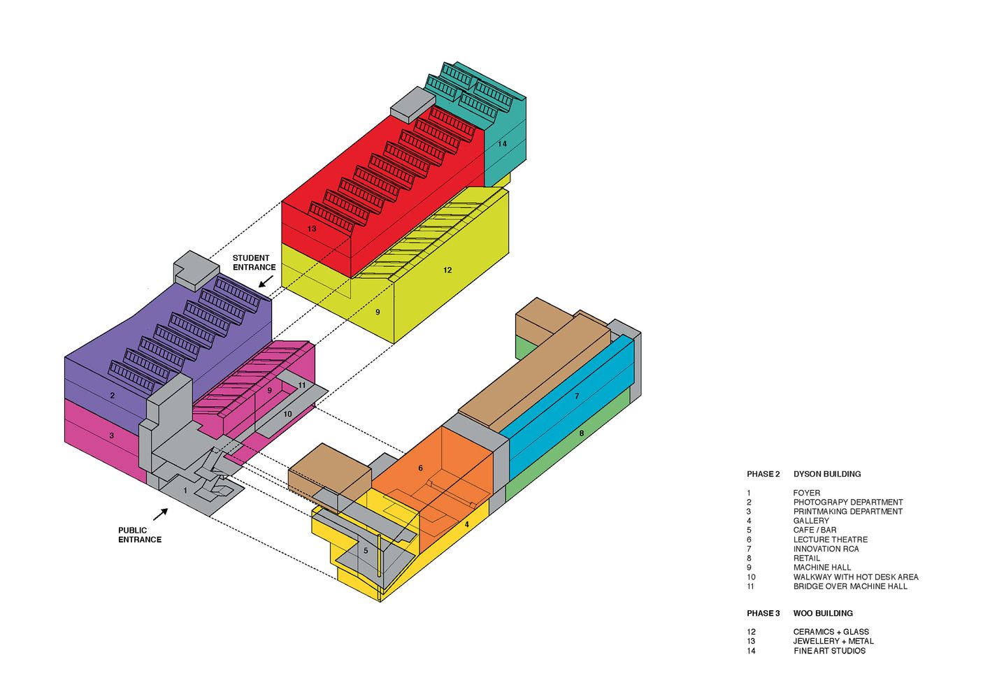 伦敦皇家艺术学院 Woo 建筑 | 跨界交融的艺术空间-87