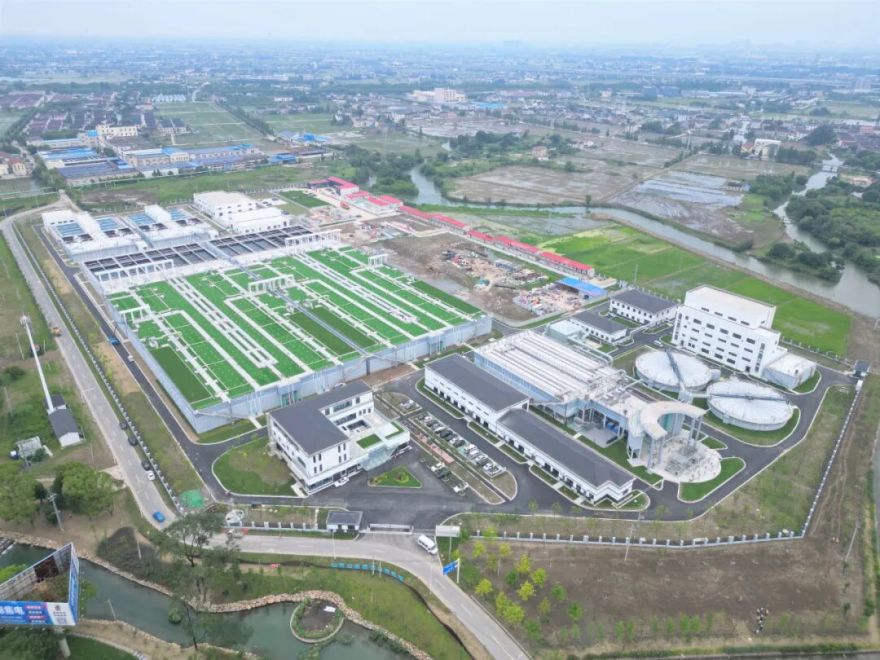 全力推动创新转型,大力发展新兴业务!杭迎伟调研常熟洪洞水质净化厂、上海建工装备公司-10