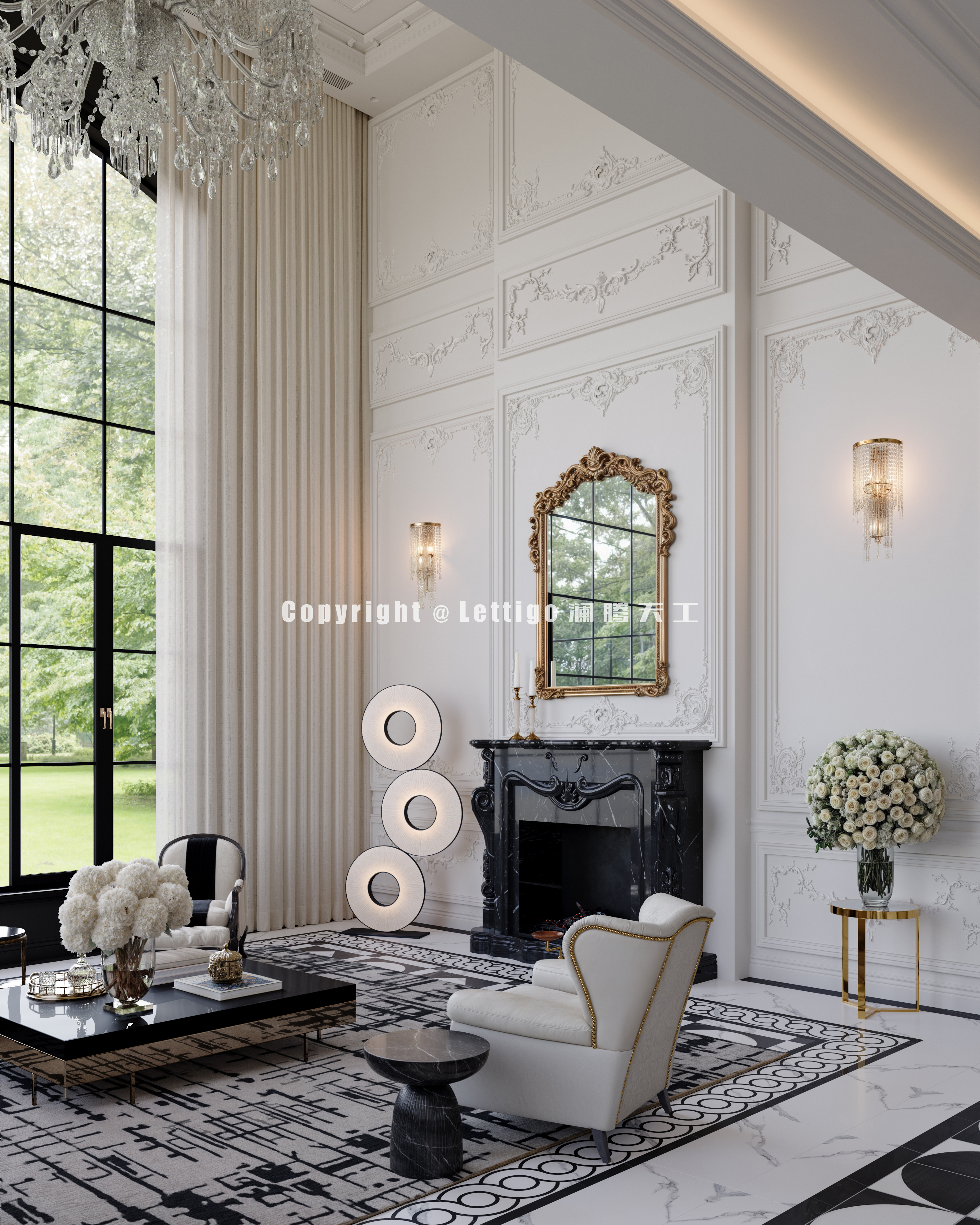 ​​香奈儿法式别墅，每个角落都透露着高贵-0