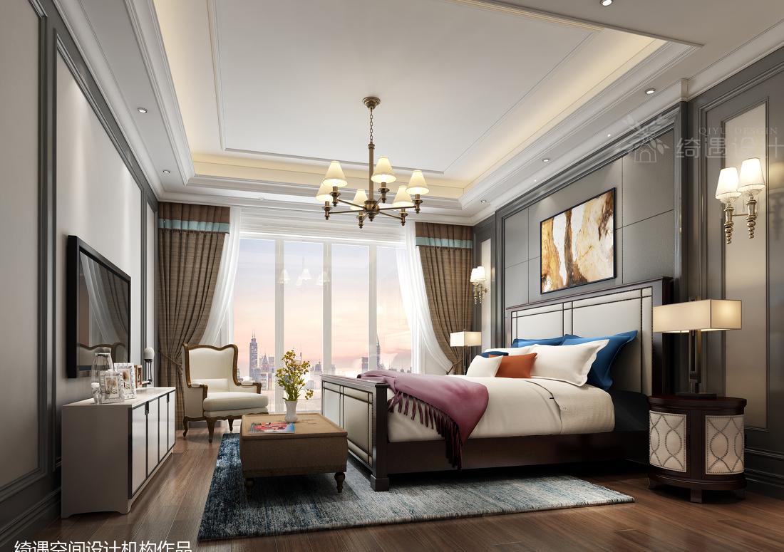 
现代美式别墅——绮遇设计机构 -9