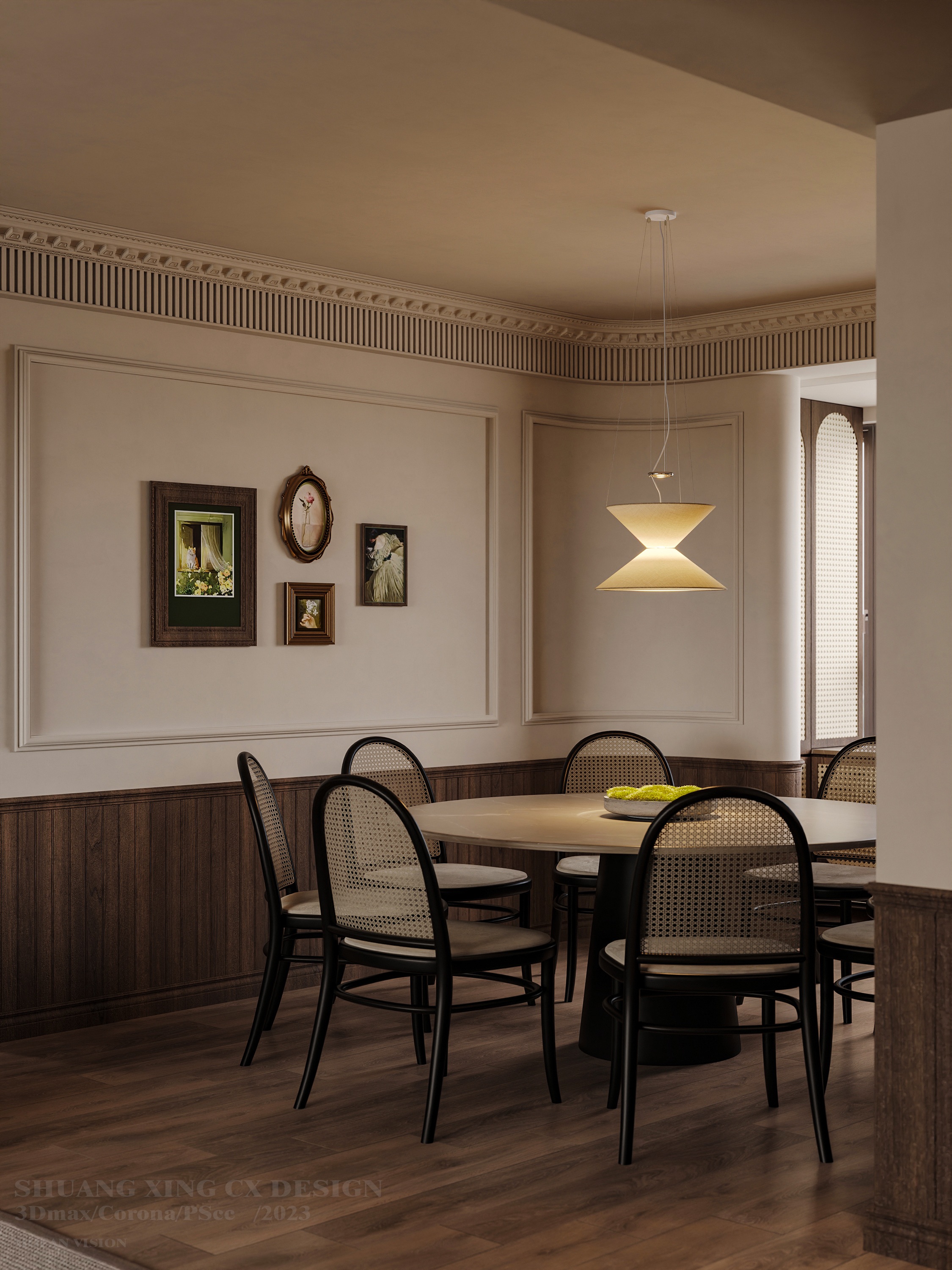 复古  侘寂丨质朴雅居 墨凡视觉-4