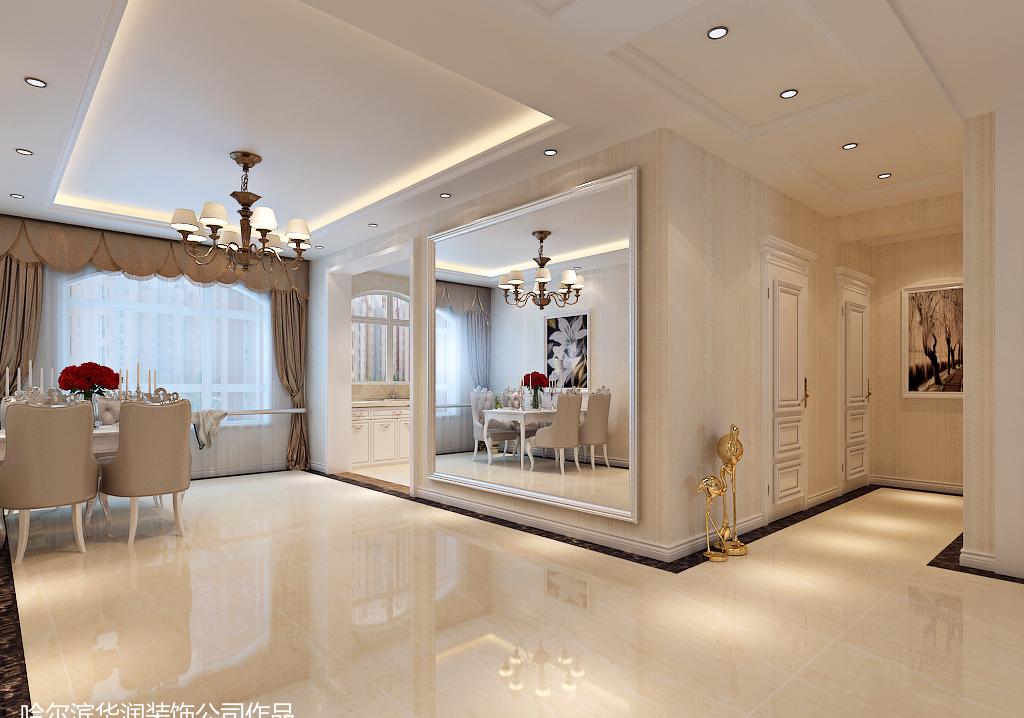 
华润装饰金色江湾116㎡设计装修方案 -5