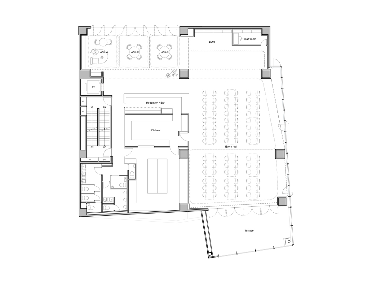 东京时尚区的“戏院”商店丨日本东京丨Haruki Oku Design,PANPROJECTS-48