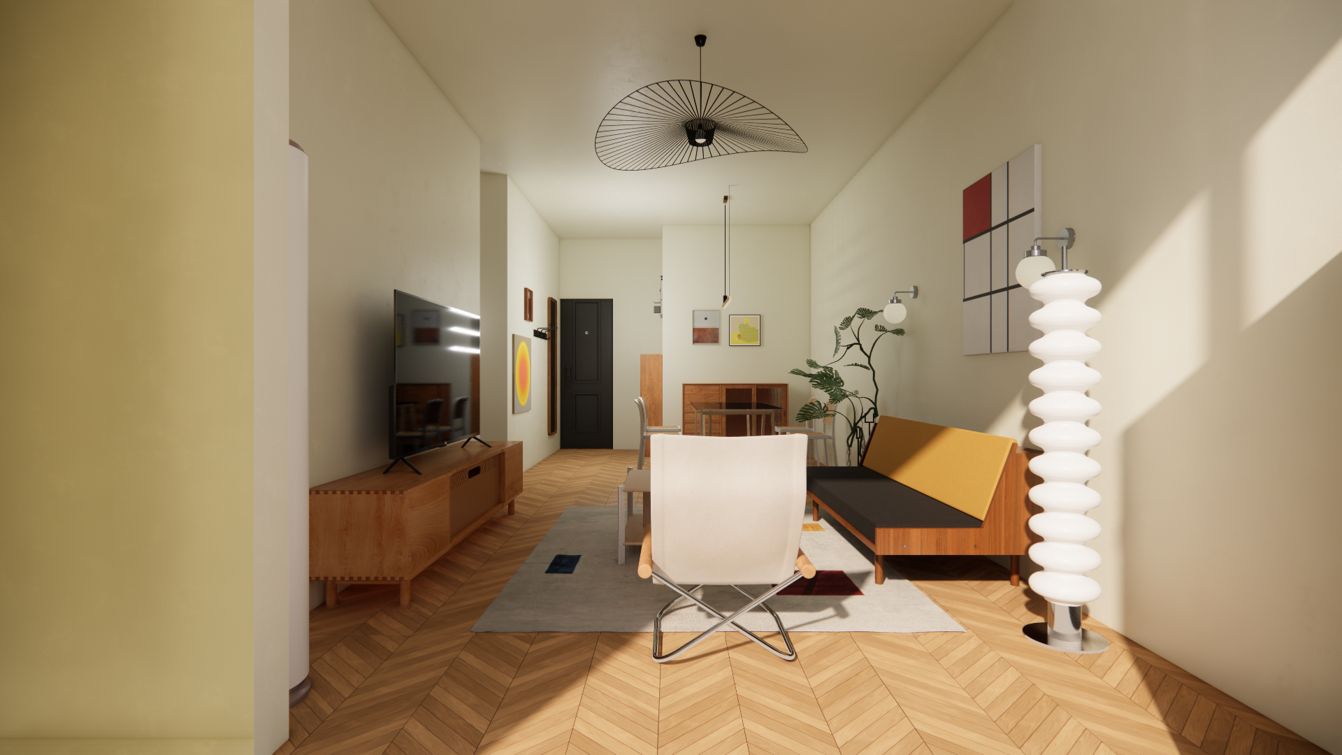 暖色室内搭配-0