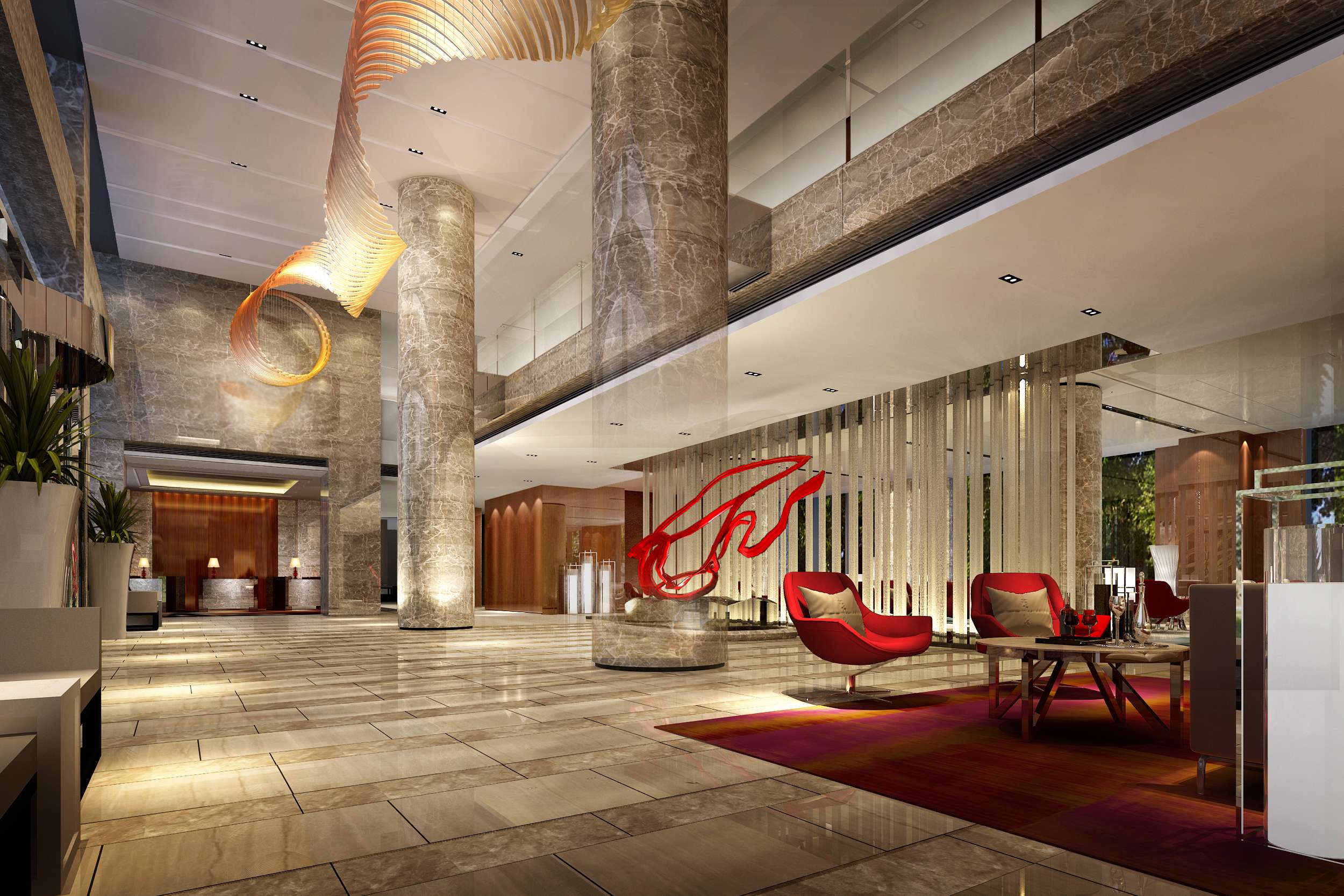 金螳螂  西安中航酒店效果图-13