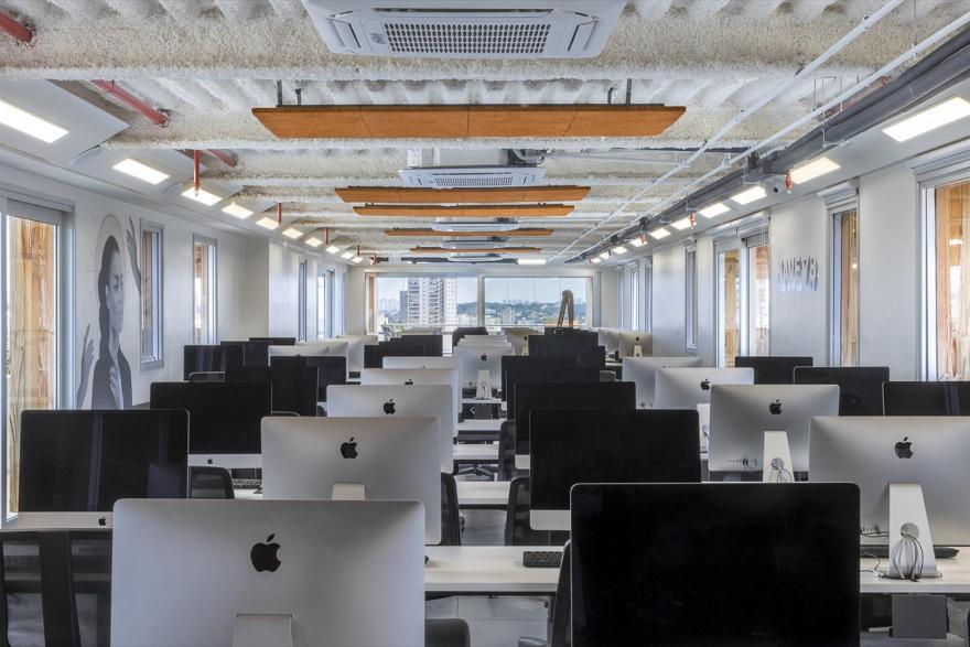 巴西圣保罗 42 号学校 | 高科技设计重塑教育空间-4