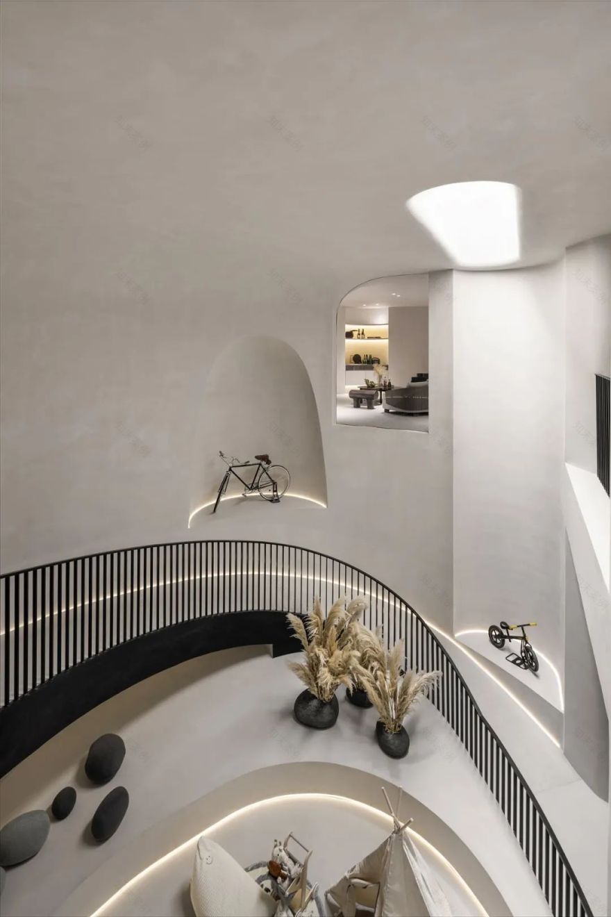 曲线之美,书写600㎡大宅典范丨唐忠汉新作-20