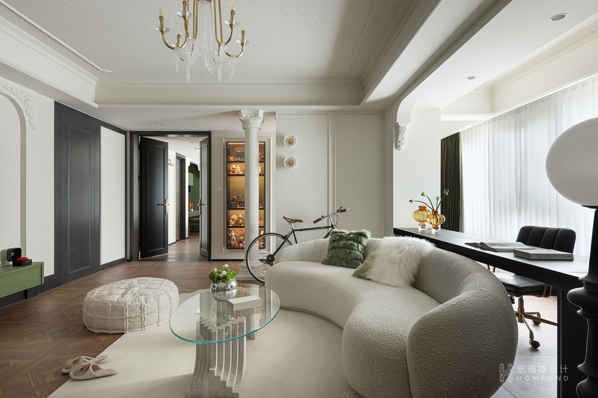 宏福樘实景 · June · 140㎡四室改两室丨中国成都丨宏福樘设计-33