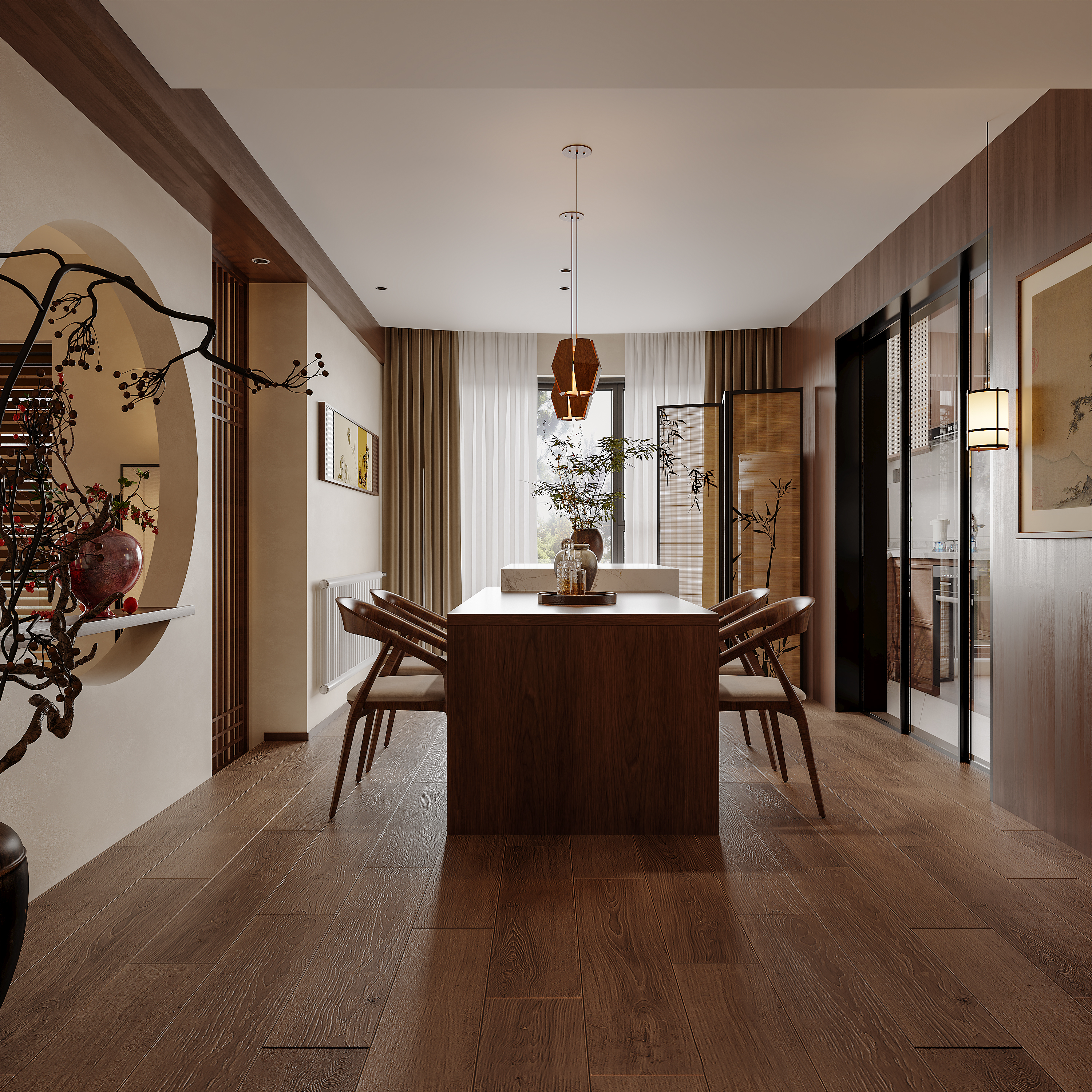 宋式美学家装别墅-3