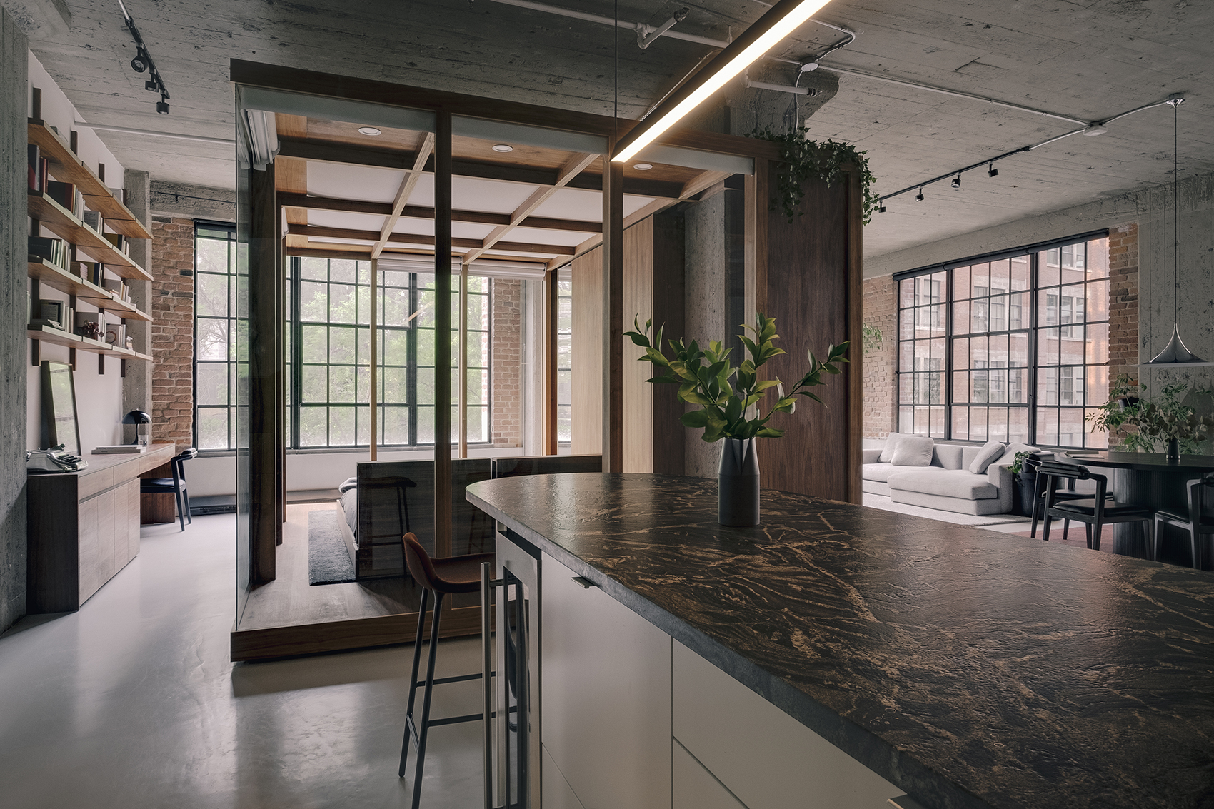 Gauchetière 街公寓改造丨加拿大蒙特利尔丨Future Simple Studio-3