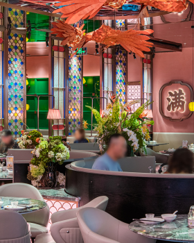 客满楼「手工茶点·客家名菜」餐饮空间设计丨品深餐饮设计