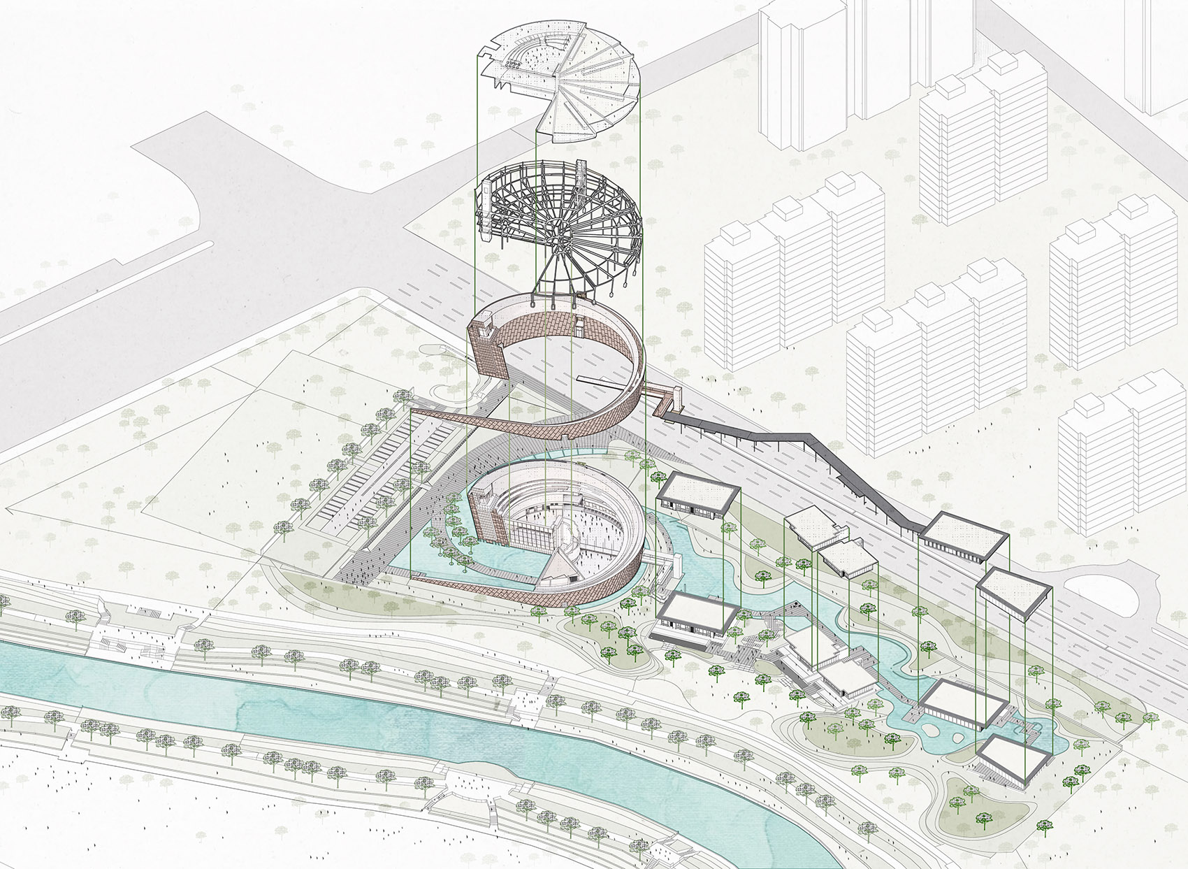 济宁华侨城·运河文化艺术中心丨中国济宁丨筑境设计-33