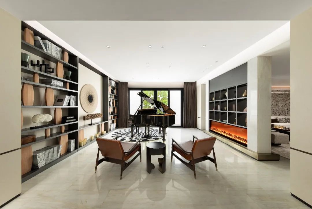 滇池半山合院 | 禅意英伦的摩登空间-30