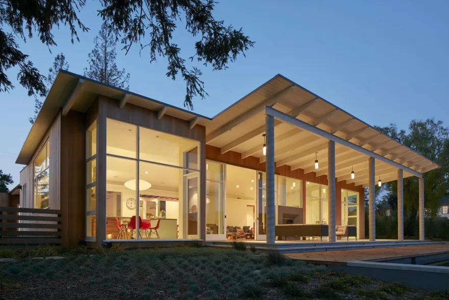 硅谷百年橡树林住宅-34