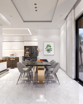 LIVING ROOM & KITCHEN DESIGN SPACE