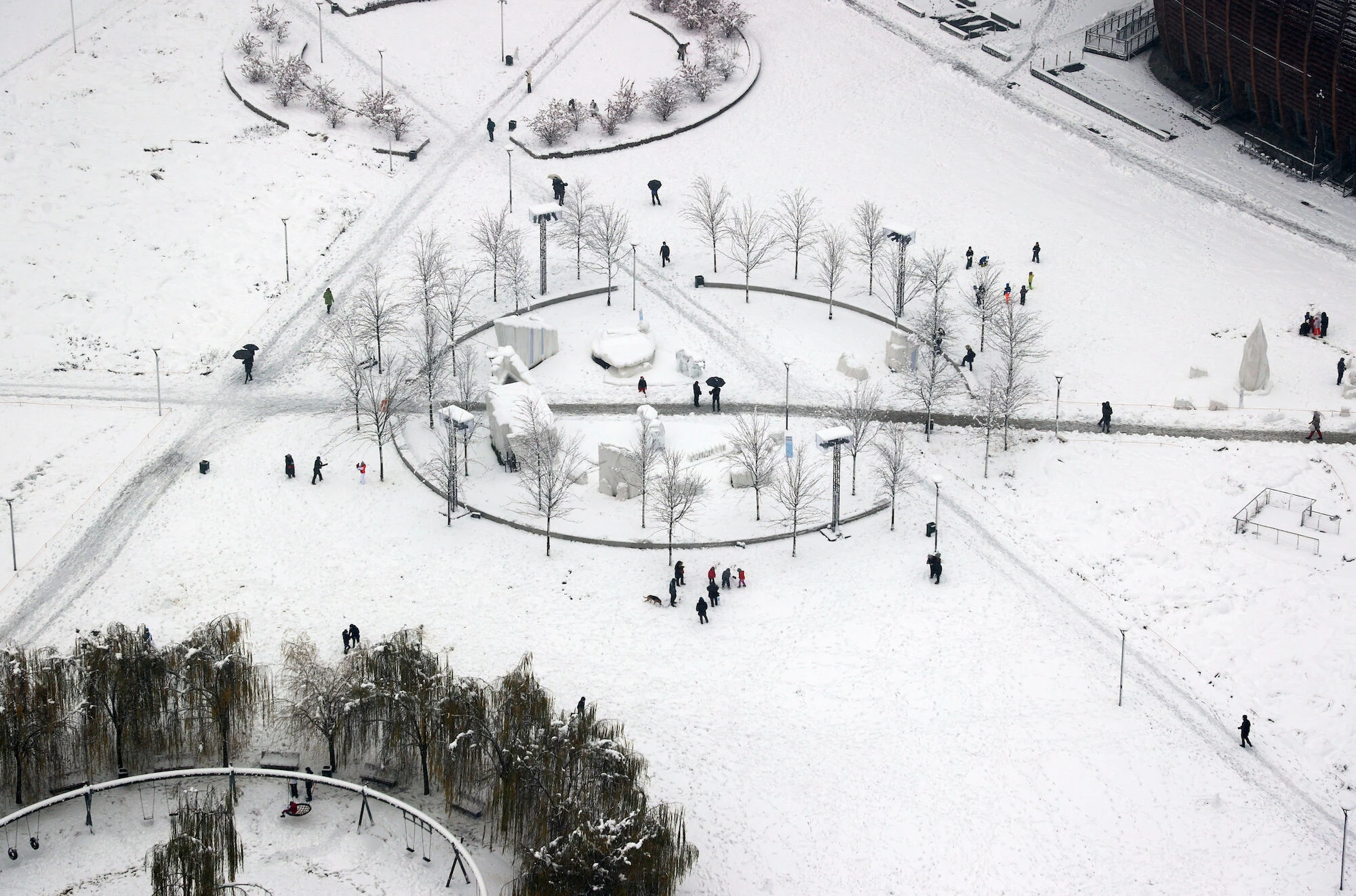 树木图书馆公园丨意大利米兰-45