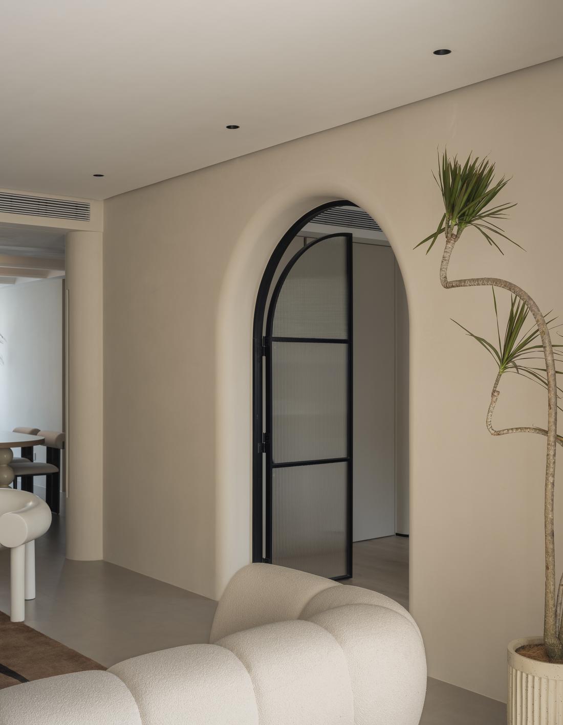 多曲线极简空间设计-34