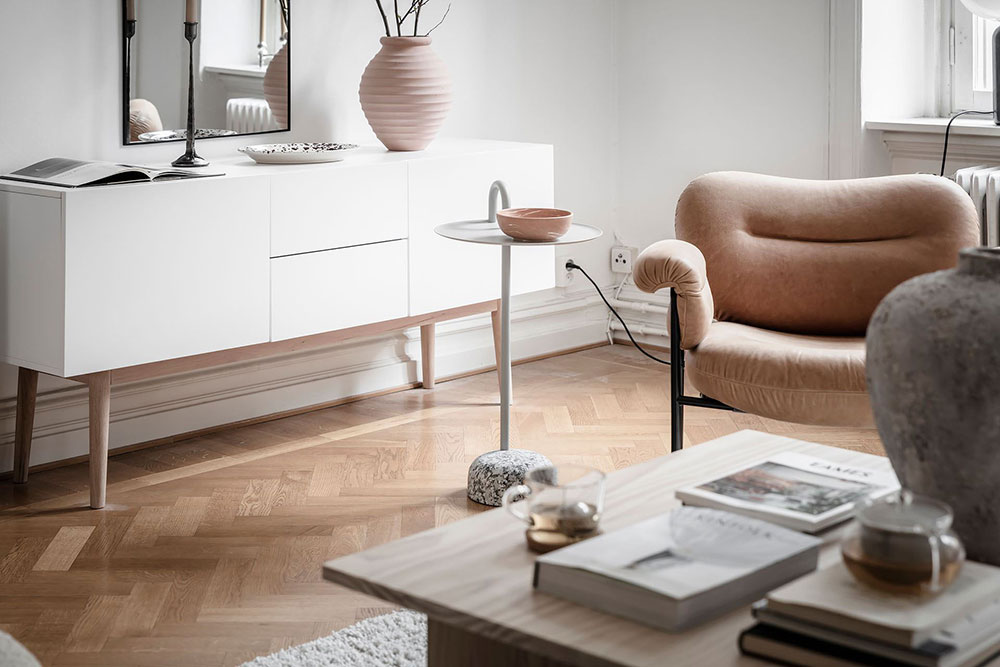 瑞典哥德堡 86 平米白色优雅公寓，温暖细节展现大师级设计-7