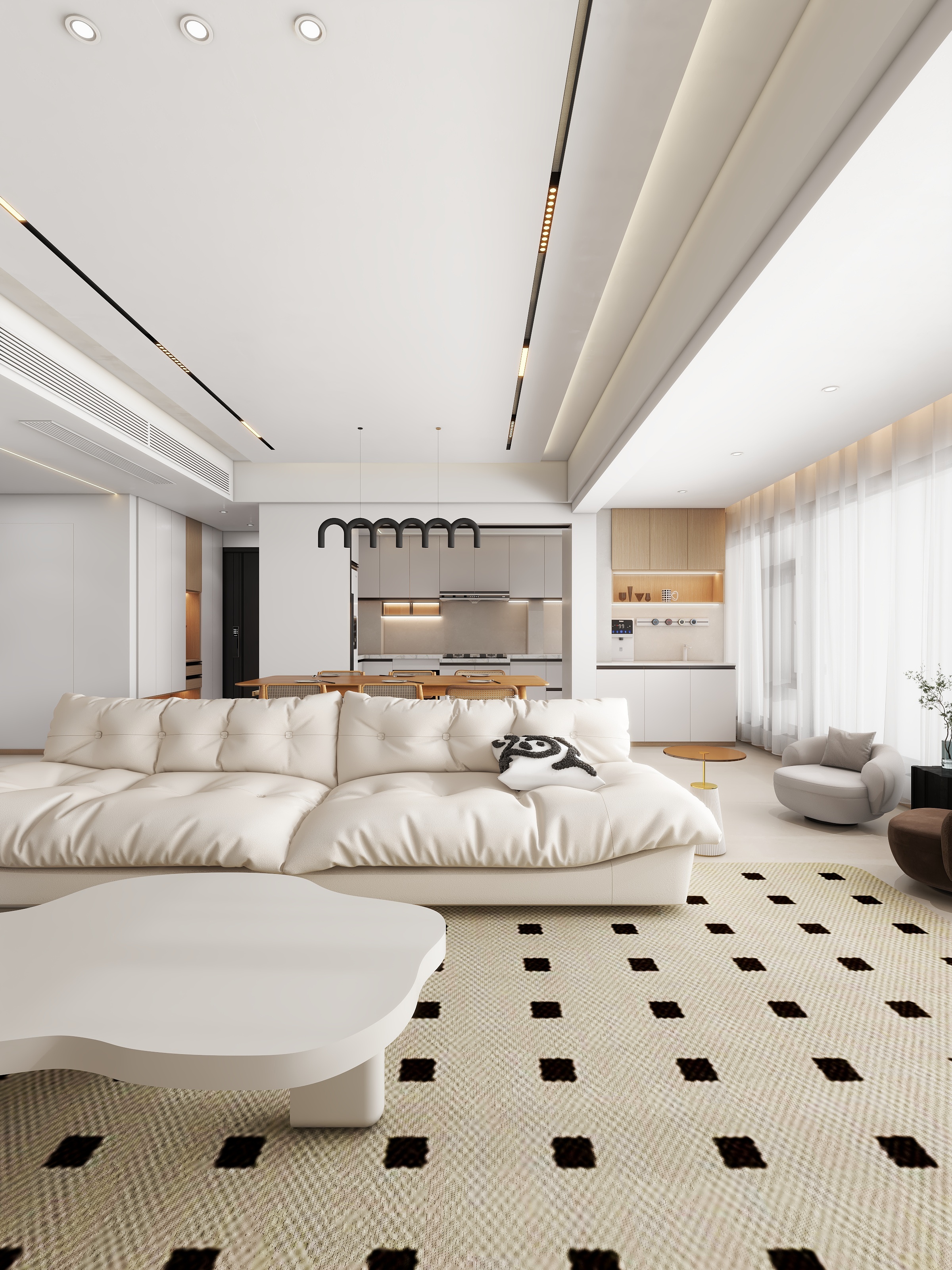 四川岳池雍合湾（123平方现代原木两居室）-5