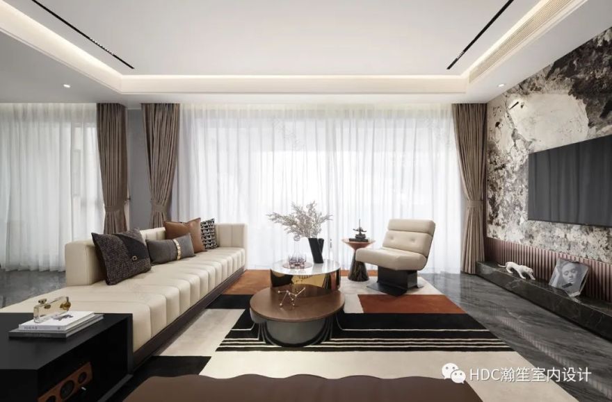 绵竹仟坤天朗样板间丨中国德阳丨HDC成都瀚笙室内设计有限公司-48