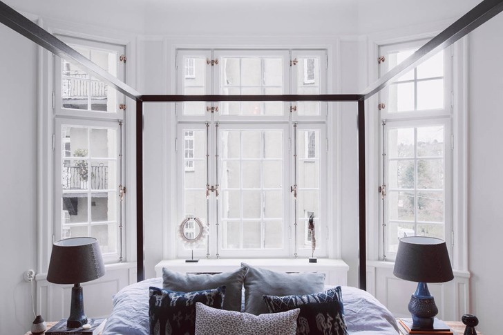 斯德哥尔摩历史建筑中的瑞典简约豪华公寓-11