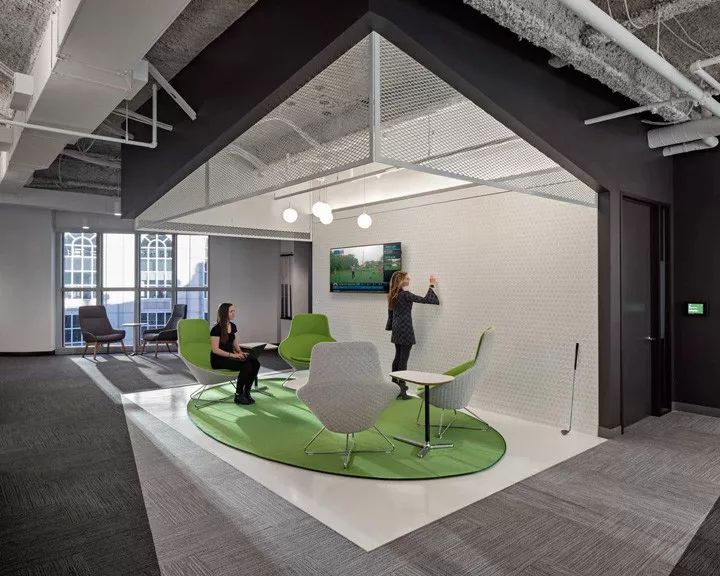 波士顿 DraftKings 梦幻体育博彩总部,活力四溢的现代办公空间-0