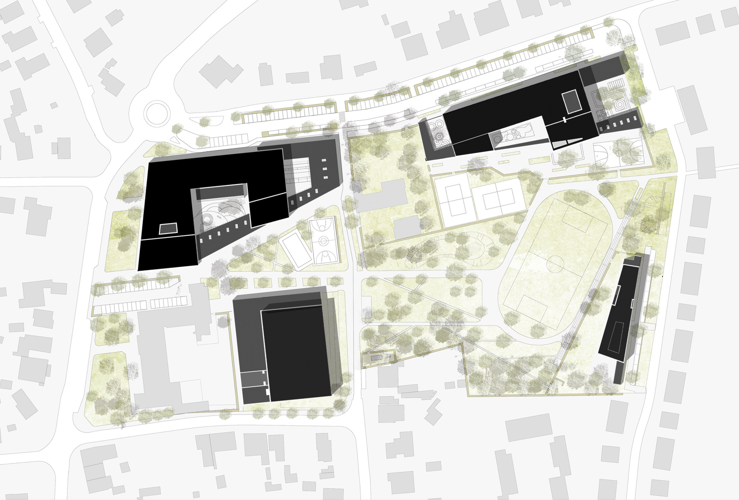比利时绿色可持续学习校园-47