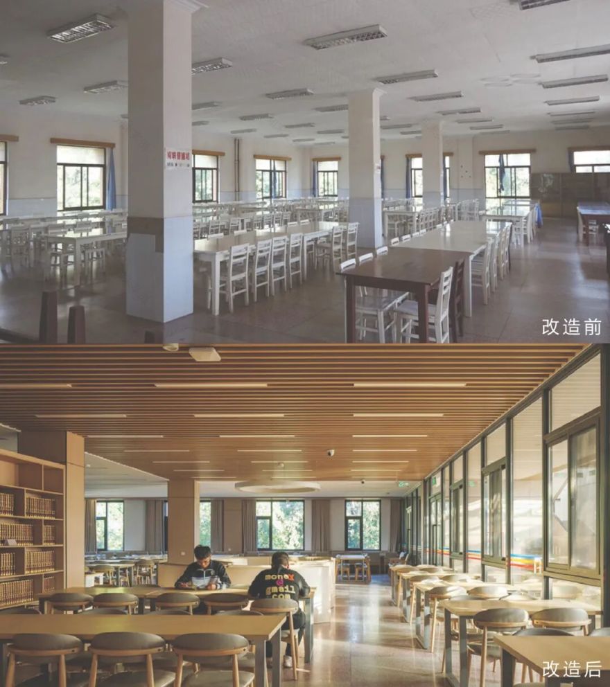 思序作品|百年“水晶宫”,温润旧时光——云南省玉溪第一中学图书馆更新改造项目-40
