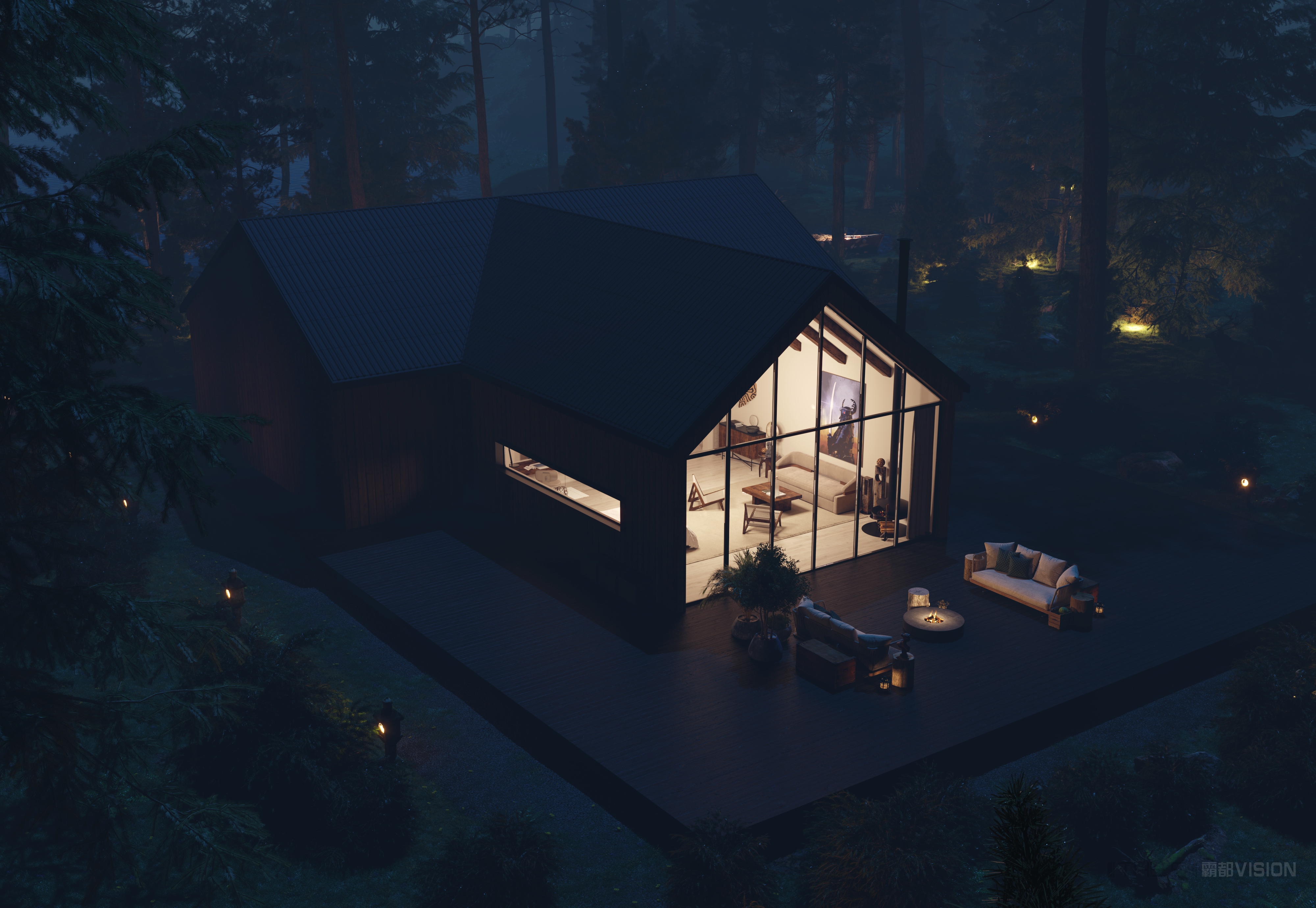 丛林小屋 · 矿工哈吃的退休生活-42