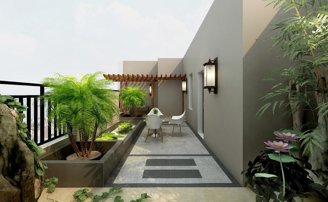 禅意空间改造记 | 门厅、客厅、餐厅、卧室、天台景观全解析-26