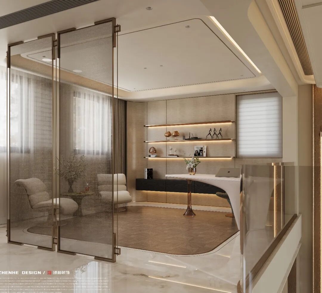 「臻和装饰」金塘300m²豪宅丨中国舟山丨宁波臻和装饰有限公司-35