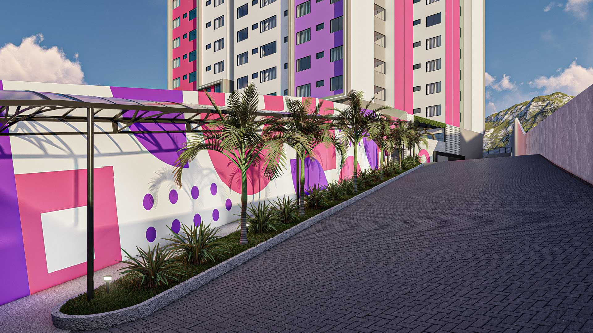 Áreas comuns - Projeto de Interiores - LIVE RESIDENCIAL-21