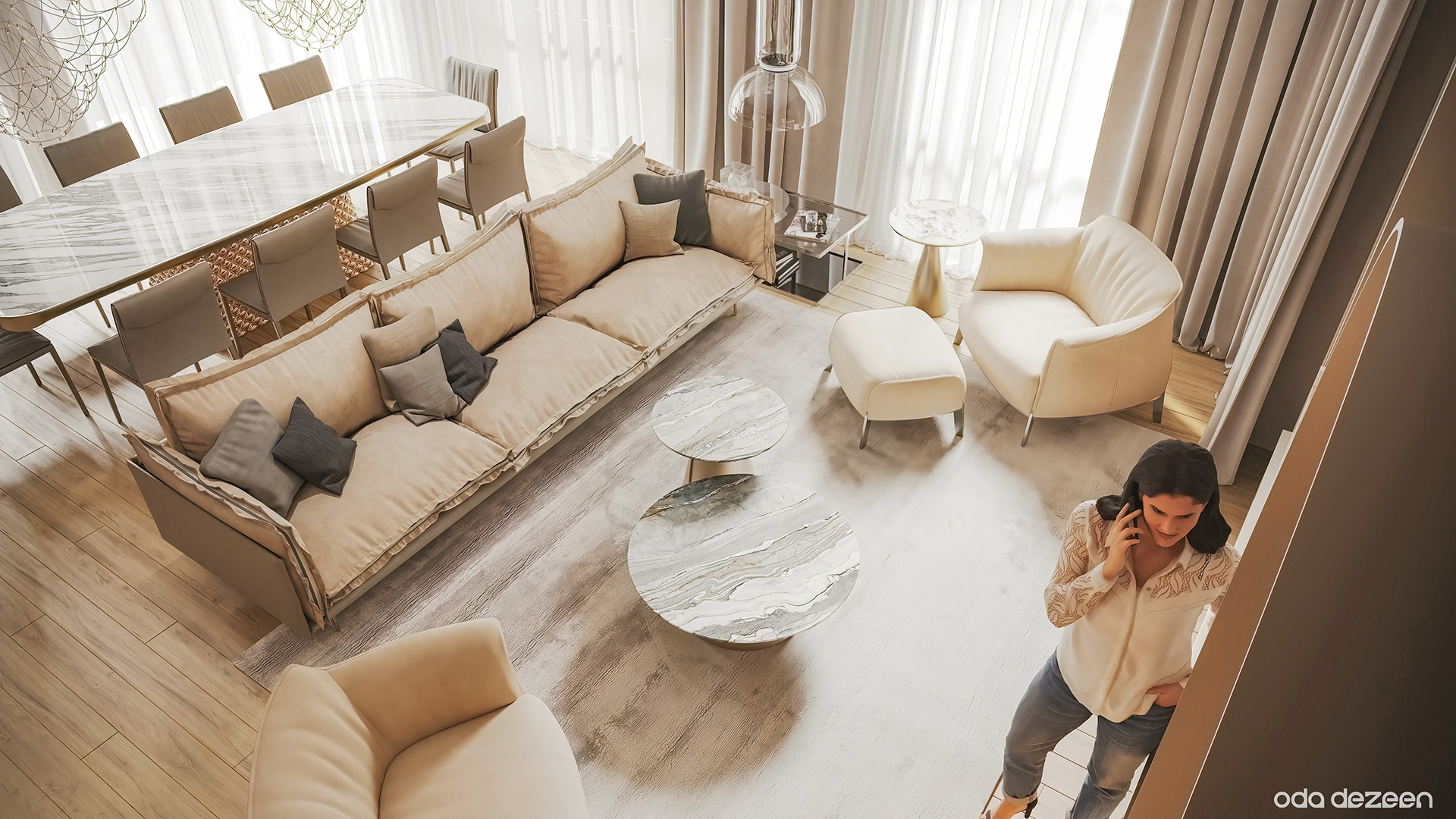 APARTAMENT 室内设计可视化-17