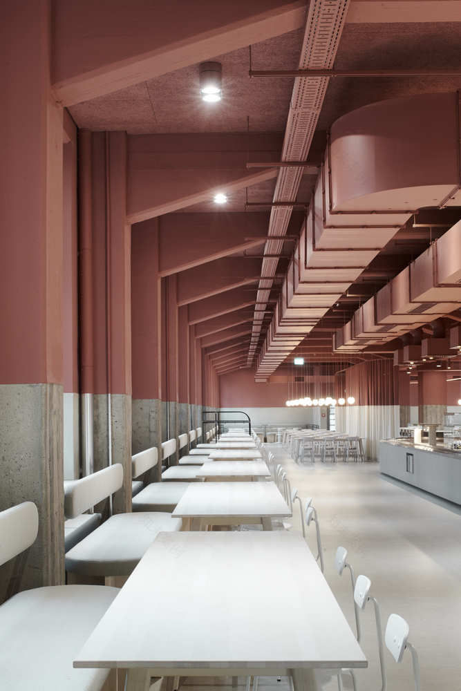 Hans und Werner Kantine餐厅设计丨德国柏林丨van Baal室内设计公司,Tomasz Budnicki-3