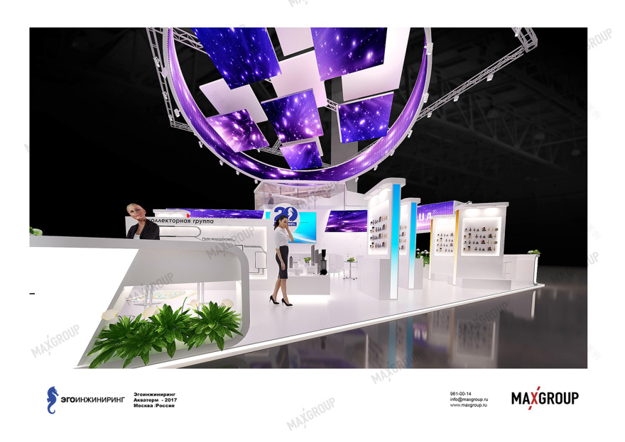 四元素和谐展台设计-5