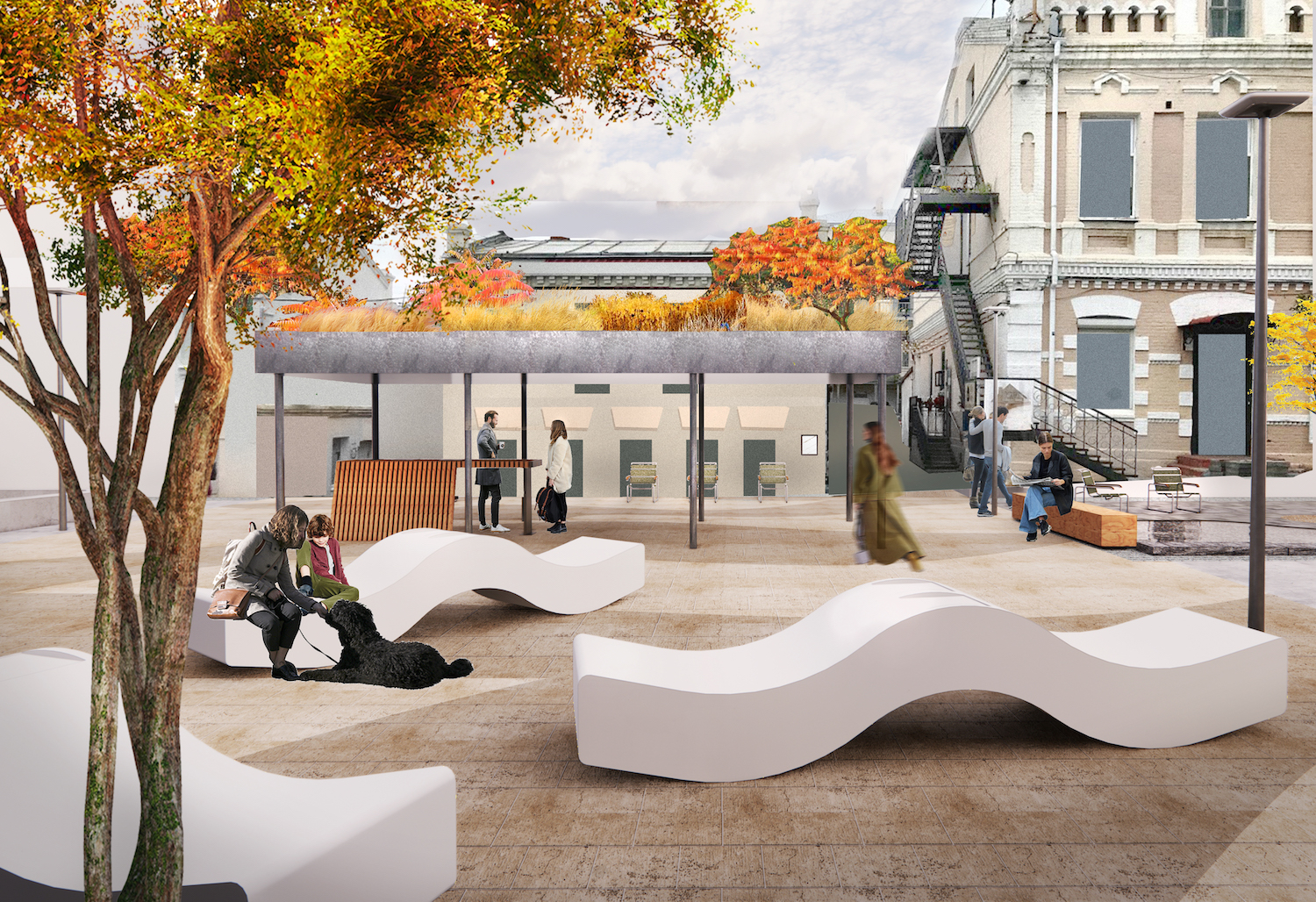 组织符拉迪沃斯托克步行街和百万街区历史街区项目丨俄罗斯丨Серебрякова Вероника,圣彼得堡国立建筑艺术大学-46