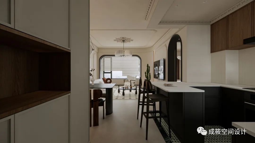 奶油色调的中古法式浪漫之家丨中国上海丨成筱设计-27