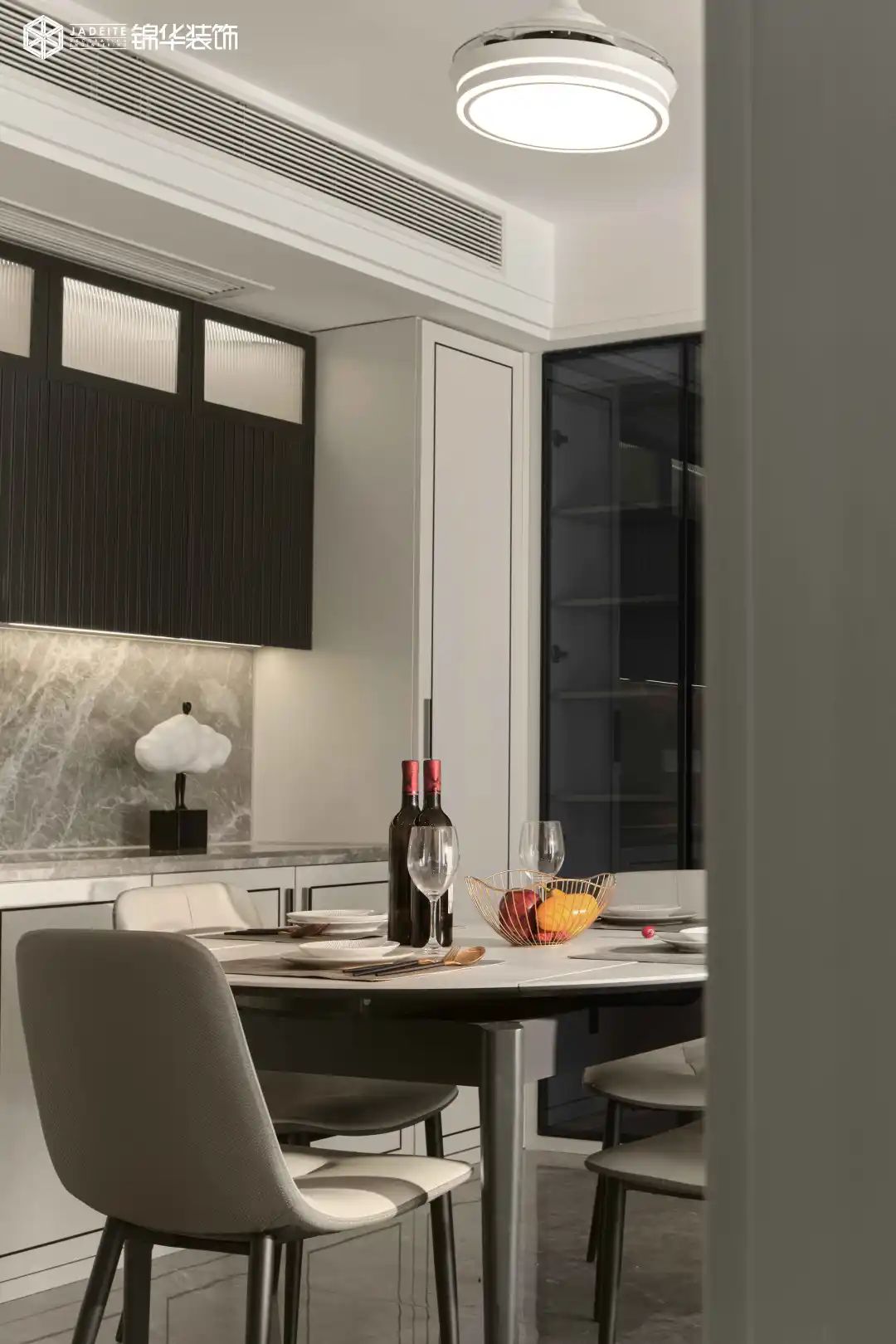 现代简约之家丨江苏锦华装饰-105