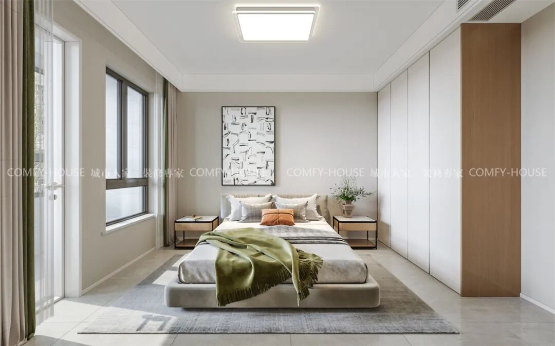 【马鞍山】80㎡丨空间会呼吸！现代简约风如何让家治愈又舒适-52
